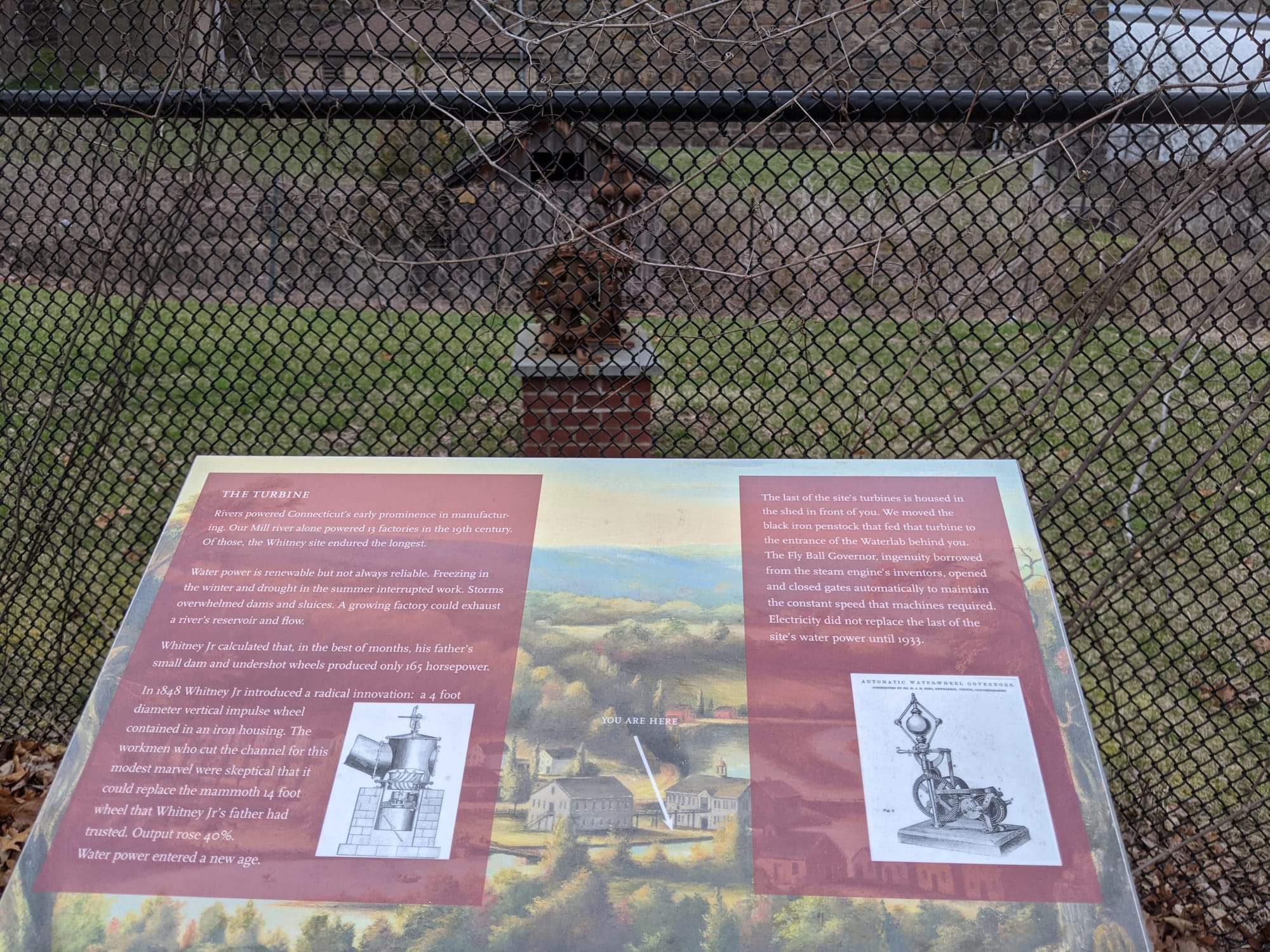 The Turbine, photographed on the trail